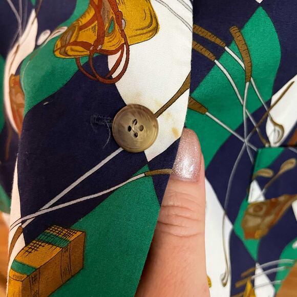 Glenridge Golf Print Vest Size Small - Picture 6 of 6